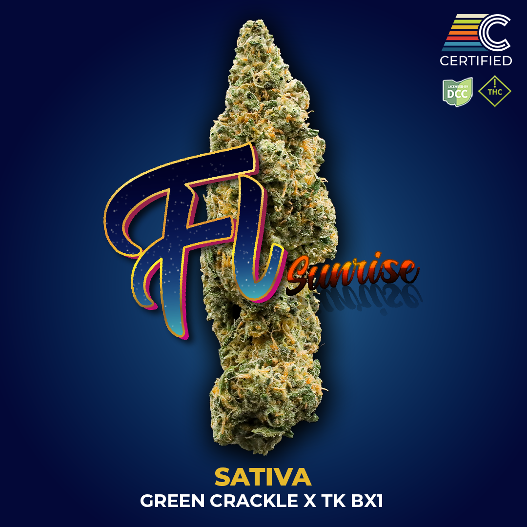 FL Sunrise Strain | Sativa Cannabis Flower | CERTIFIED Cultivators